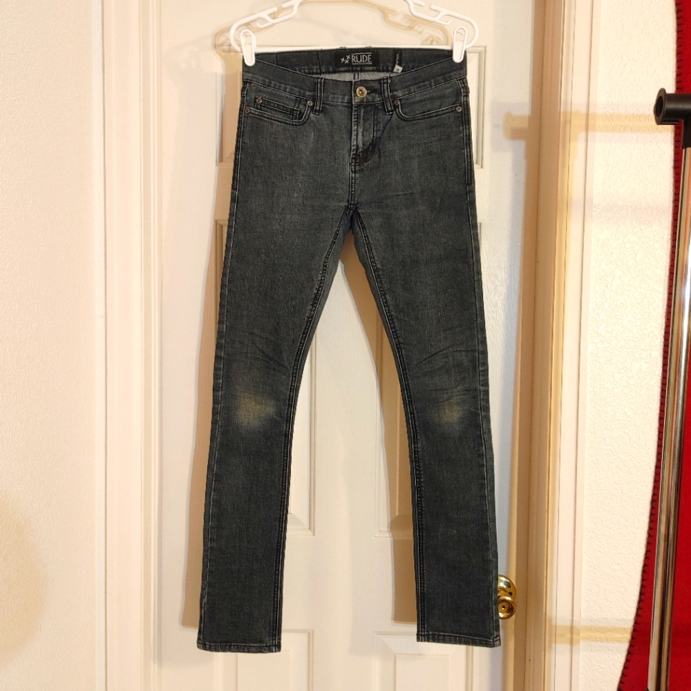 Rude Blue / Gray Skinny Jeans
